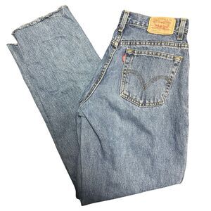 Y2K Levi’s 550 Relaxed Fit Blue Denim Jeans – Size 30x29